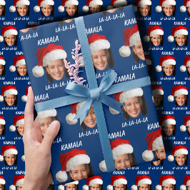 Funny Kamala Harris Santa Hat God jul Presentpapper