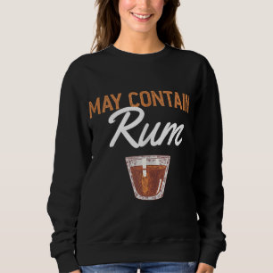 Funny kan innehålla Rum Drink Alkohol Beverage Rum T Shirt