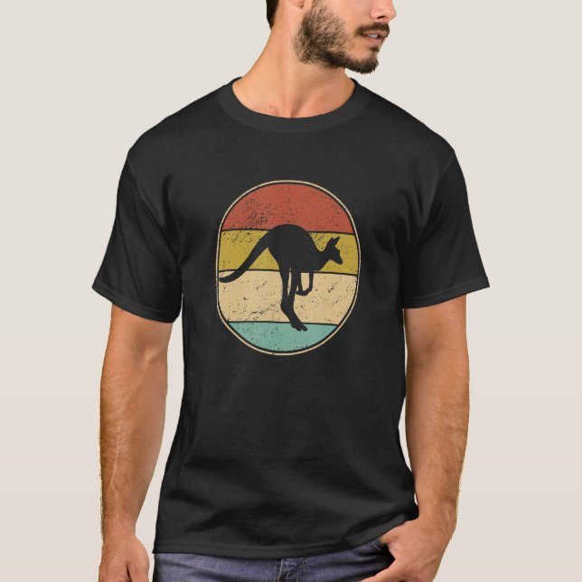 Funny kangaroo Australian bag gift T Shirt (Framsida)