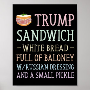 Funny kantutjämning för sandwich-signal poster
