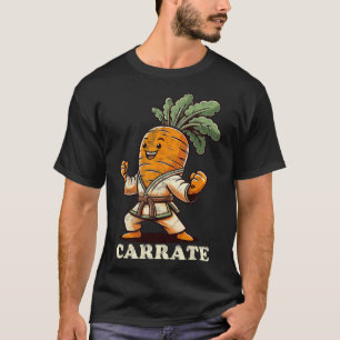 Funny Karate Carrot Carrate Karate Trainer Karate T Shirt