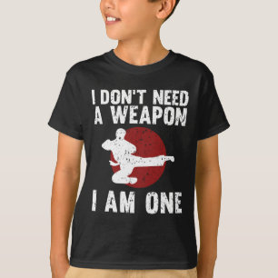 Funny Karate För manar Women Taekwondo Martial Art T Shirt
