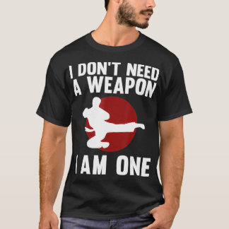 Funny Karate För manar Women Taekwondo Martial Art T Shirt