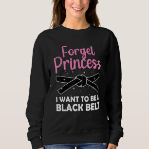 Funny Karate for Women Girls Black Bälte Martial A T Shirt