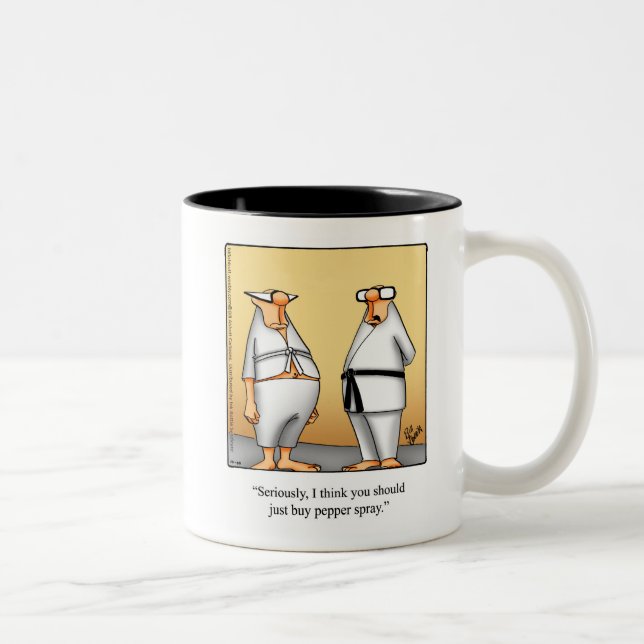 Funny Karate Humor Mugg Gift (Höger)