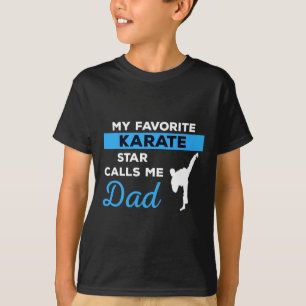 Funny Karate Pappa Martial Arts Fighting Shirt Gif T