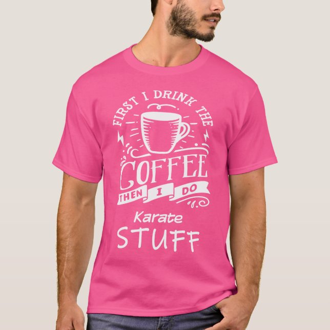 Funny Karate T Shirt (Framsida)