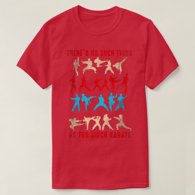 Funny Karate T Shirt (Design framsida)