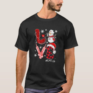 Funny Kärlek Emt Life Nurse Stethoscope Leopard Ch T Shirt