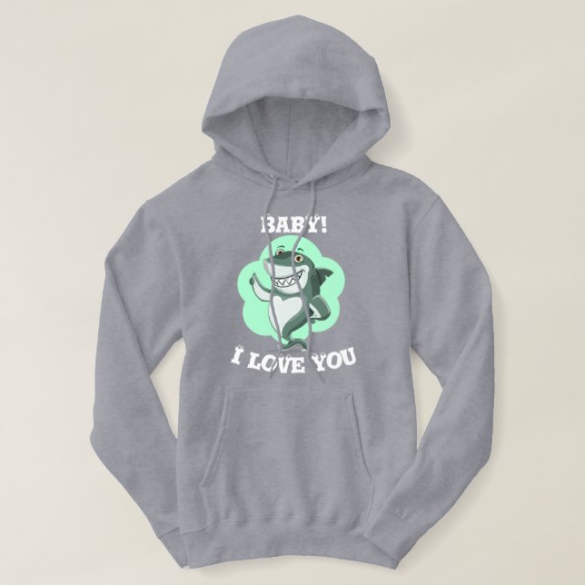 Funny kärlek hoodie (Design framsida)