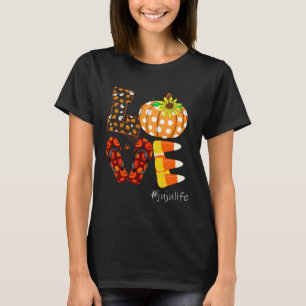 Funny Kärlek jujujulife Pumpkin Flinflip flops juj T Shirt