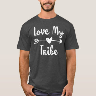 Funny Kärlek My Tribe T Shirt