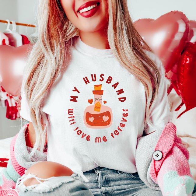 Funny Kärlek Potion Valentine T Shirt (Skapare uppladdad)