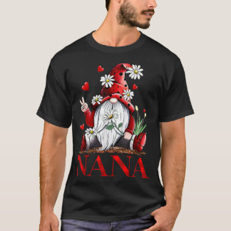 Funny Kärlek som kallas Nana Gnome Alla hjärtans d T Shirt