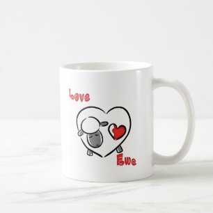 Funny Kärlek Valentine Kaffemugg