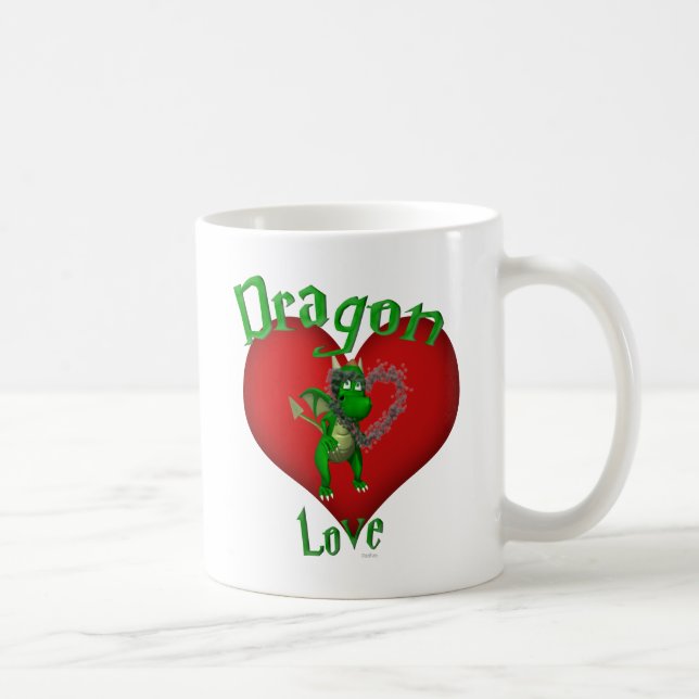 Funny Kärlek Valentine Kaffemugg (Höger)