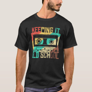 Funny kassett Mixtape Retro Music 80s och 90s Hip T Shirt