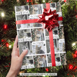 Funny Kat 4 Photo MEOWY CHRISTMAS Personlig Presentpapper<br><div class="desc">Skapa din egen personlig färg pet cat eller kattunge Photo novelty Jul julhelg presentwrap med det roliga hälsning MEOWY CHRISTMAS, fyra foton, ditt namn och kattens tass avtryck överlägg i ditt val av färger för all text, tassavtryck eller bakgrund tass avtryck (som visas i svart text och mot vitt). ASSISTANS:...</div>