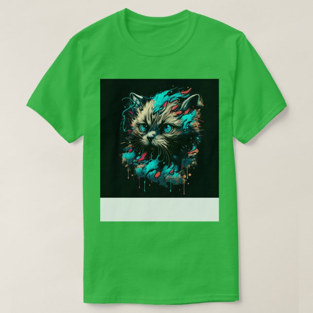 Funny Kat 4 T Shirt (Design framsida)