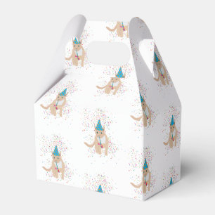Funny Kat Animals med Party Presentaskar