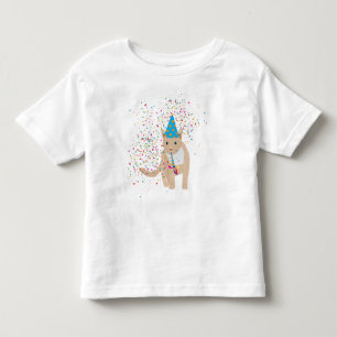 Funny Kat Animals med Party T Shirt