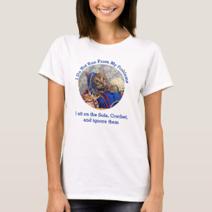 Funny Kat/Crochet Quote T-Shirt - Anpassa