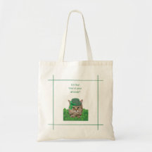 Funny Kat på St. Patrick's Day