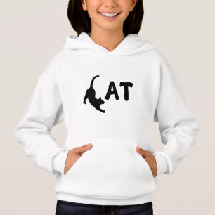 Funny Kat-typografi T Shirt