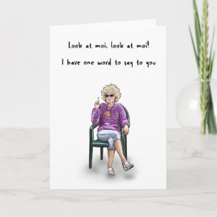 Funny Kath Day Knight Birthday Card Kort