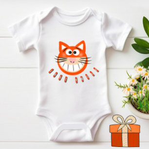 Funny katt ansikte t shirt