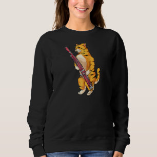 Funny Katt som spelar baskisk Coola Djurmusiker Ra T Shirt