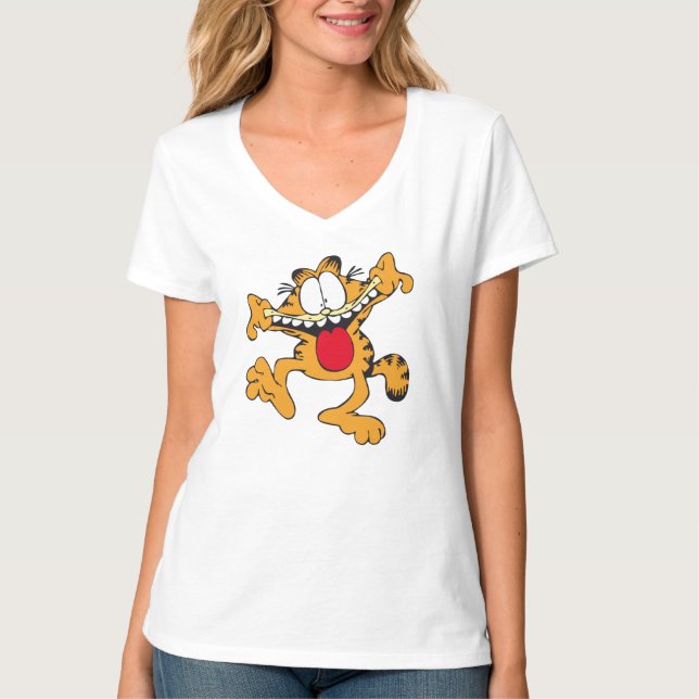 Funny katt t shirt (Framsida)