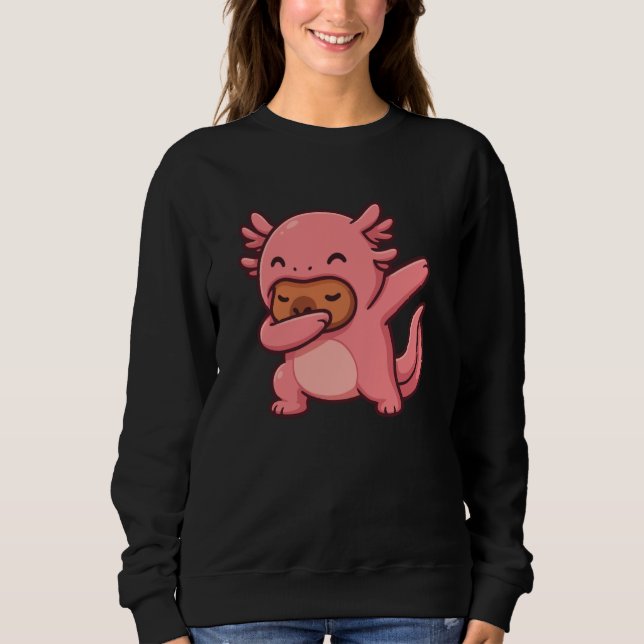 Funny Kawaii Axolotl and Capybara Lover Capybara D T Shirt (Framsida)