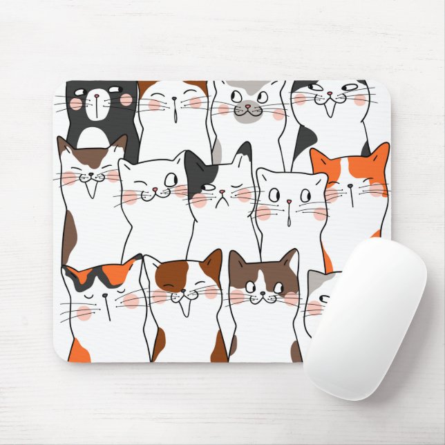 Funny Kawaii Cats Musmatta (Med mus)