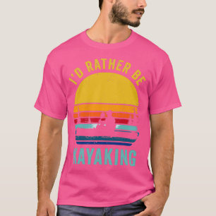 Funny Kayak Kayak Älskare presenterar Kayaking Kay T Shirt