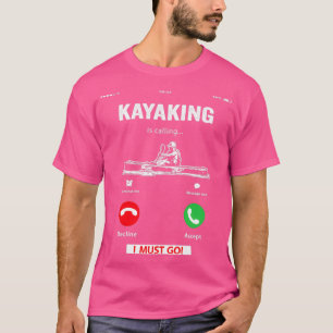 Funny Kayak Kayak Älskare presenterar Kayaking Kay T Shirt