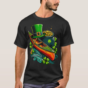 Funny Kayak St patricks day Kayaking Kayaker Manar T Shirt