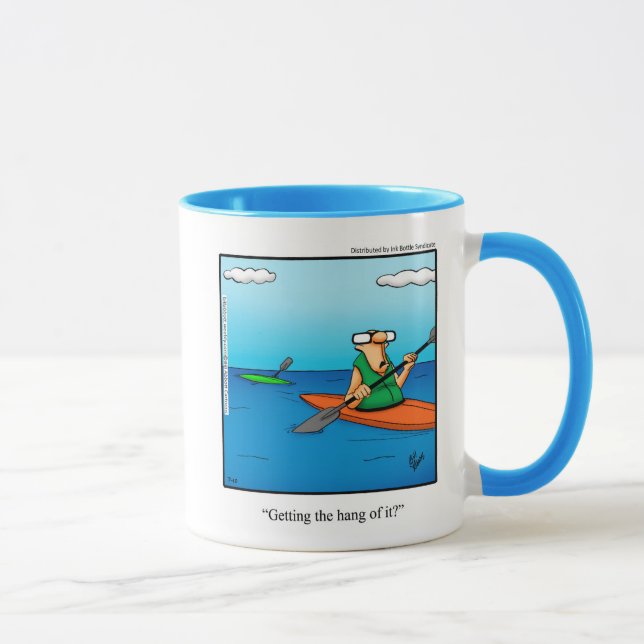 Funny Kayaking Humor Mugg Gift (Höger)