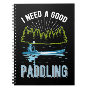 Funny Kayaking Humor Paddling Kayak Jokes Anteckningsbok