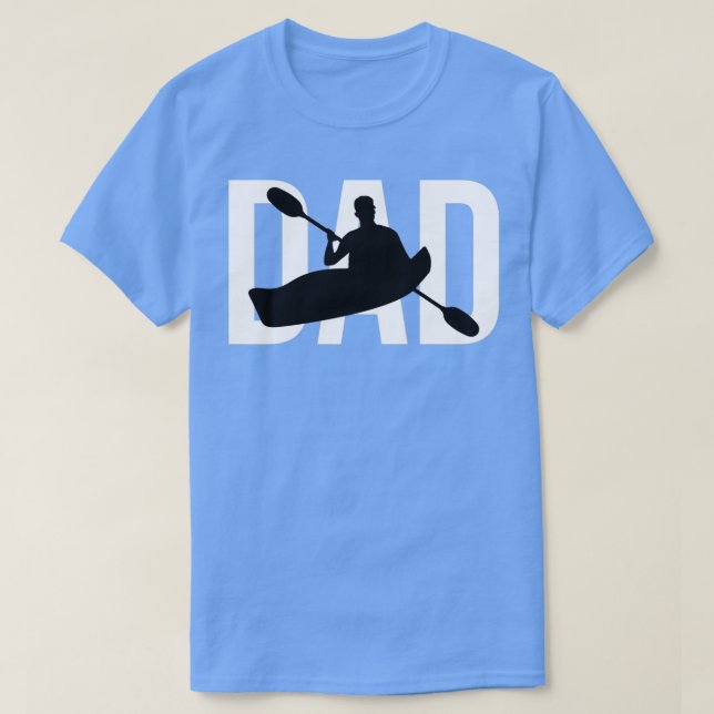 Funny Kayaking Pappa Cute Gift for Kayak Älskare P T Shirt (Design framsida)
