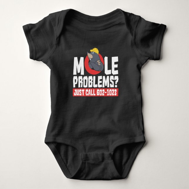 Funny kemi Formel Mole Problemvetenskap T Shirt (Framsida)