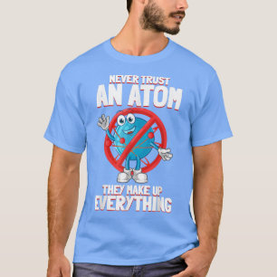 Funny kemi Nerd Gifts Atoms Kärlek Science Phys T Shirt