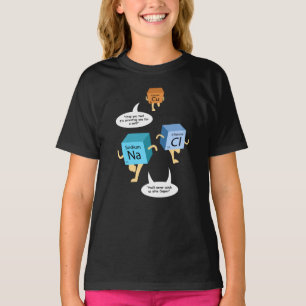 Funny kemi Periodic Bord Inslag Pun T Shirt