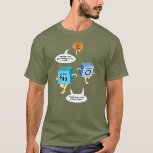 Funny kemi Periodic Bord Pun Science Nerd T Shirt