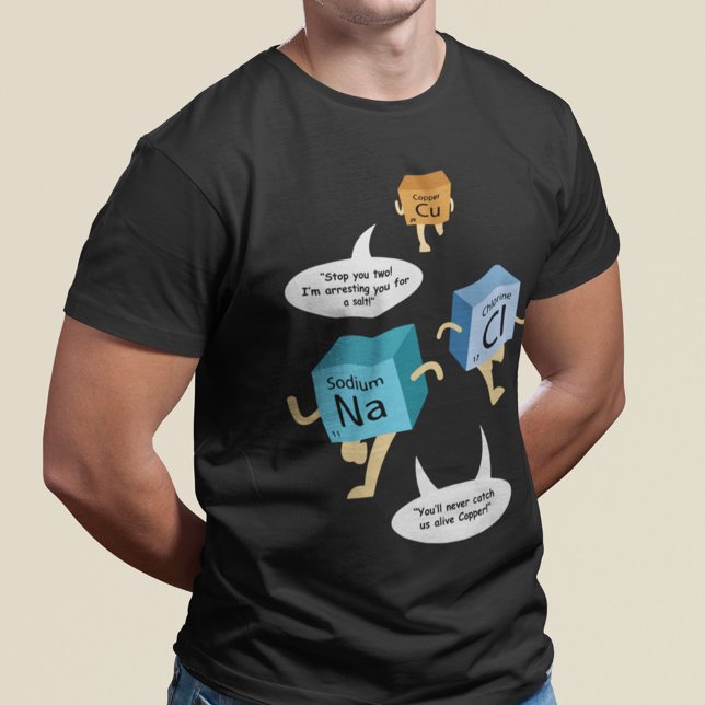 Funny kemi Periodic Bord Pun T Shirt (Skapare uppladdad)