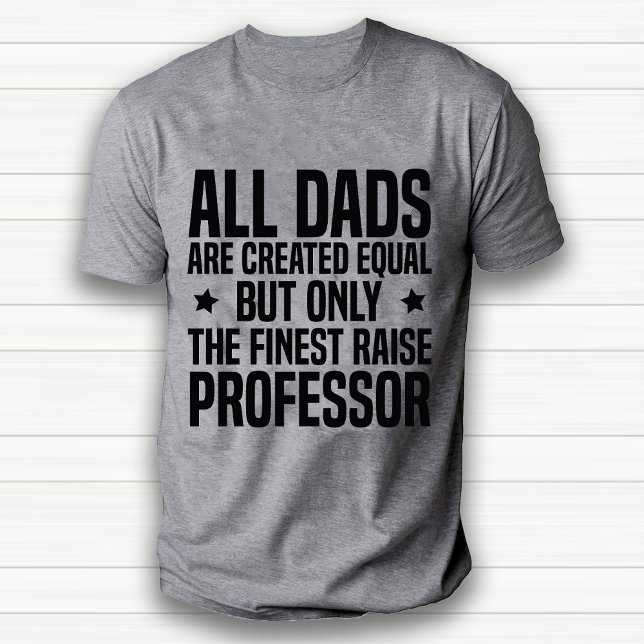 Funny kemi Professor Pappa White T Shirt (Funny Chemistry Professor Dad White T-Shirt)