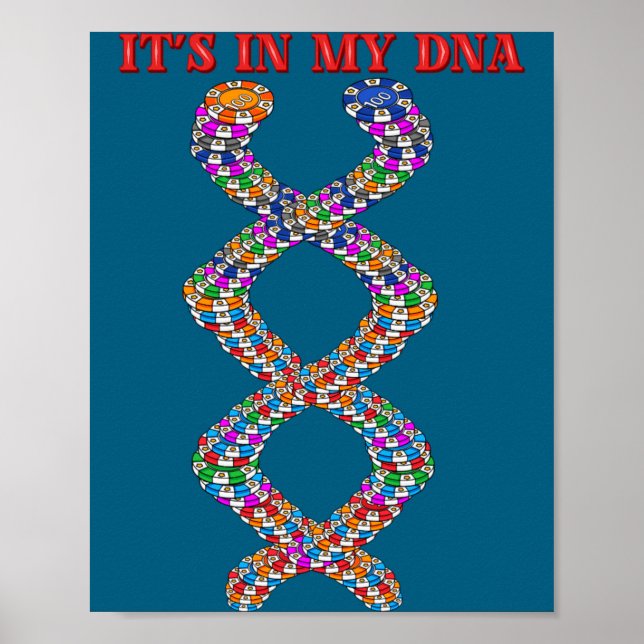 Funny Ker Player Texas Holdem Casino Ker  Poster (Framsidan)