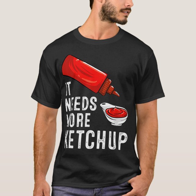 Funny Ketchup Älskare Gift Manar Women Kids Tomato T Shirt (Framsida)