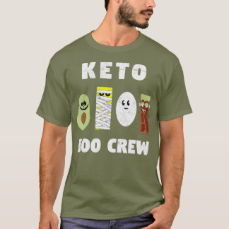 Funny Keto Boo Crew Squad T Shirt