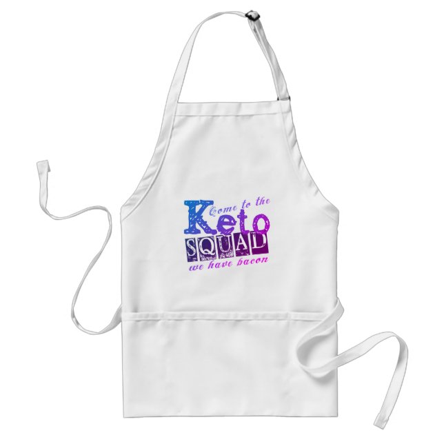 Funny Keto Diet Quote Förkläde (Framsidan)